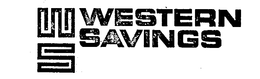 WESTERN SAVINGS WS trademark