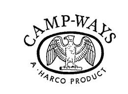 CAMP-WAYS A-HARCO PRODUCT trademark