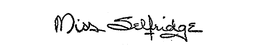 MISS SELFRIDGE trademark