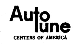 AUTOTUNE CENTERS OF AMERICA trademark