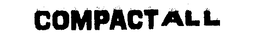COMPACTALL trademark