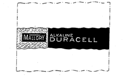 MALLORY ALKALINE DURACELL trademark