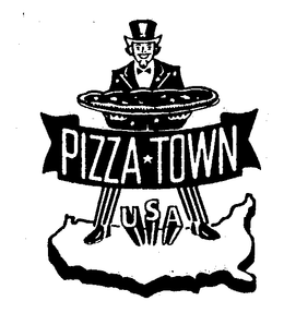 PIZZA-TOWN U S A trademark