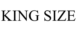 KING SIZE trademark
