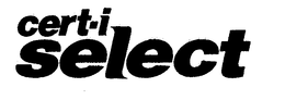 CERT-I SELECT trademark