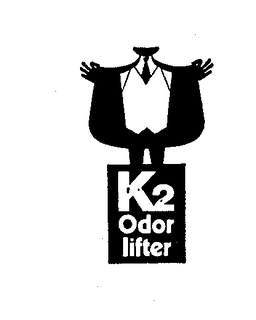 K2 ODOR LIFTER trademark