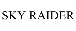 SKY RAIDER trademark