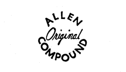 ALLEN ORIGINAL COMPOUND trademark