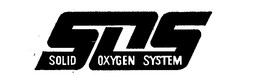 SOS SOLID OXYGEN SYSTEM trademark