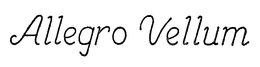ALLEGRO VELLUM trademark