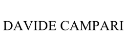 DAVIDE CAMPARI trademark