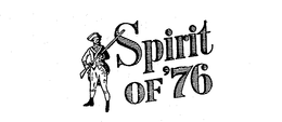 SPIRIT OF '76 trademark