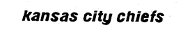 KANSAS CITY CHIEFS trademark