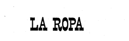 LA ROPA trademark