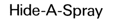 HIDE-A-SPRAY trademark