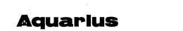 AQUARIUS trademark