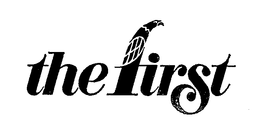 THE FIRST trademark