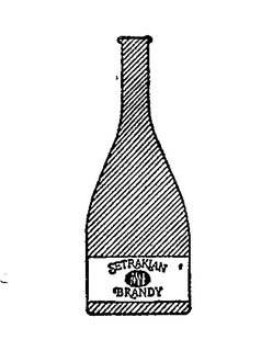 SETRAKIAN BRANDY trademark