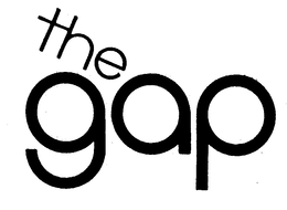 THE GAP trademark