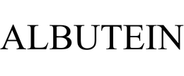ALBUTEIN trademark