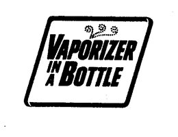 VAPORIZER IN A BOTTLE trademark