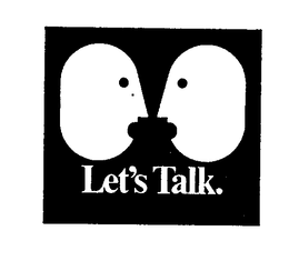 LET'S TALK trademark