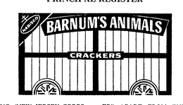 BARNUM'S ANIMALS CRACKERS NABISCO trademark