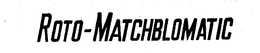 ROTO-MATCHBLOMATIC trademark