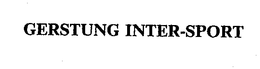 GERSTUNG INTER-SPORT trademark