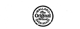 BALLARD OVEN READY THE ORIGINAL BRAND trademark
