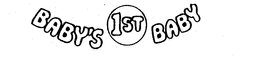 BABY'S 1ST BABY trademark