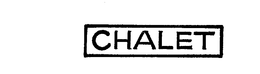 CHALET trademark
