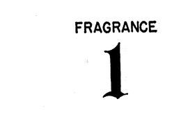 FRAGRANCE 1 trademark