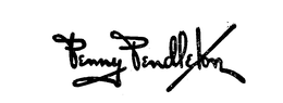 PENNY PENDLETON trademark