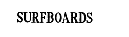 SURFBOARDS trademark