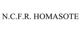 N.C.F.R. HOMASOTE trademark