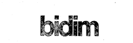 BIDIM trademark