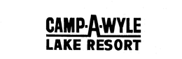 CAMP-A-WYLE LAKE RESORT trademark