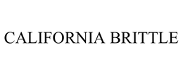 CALIFORNIA BRITTLE trademark