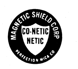 CO-NETIC NETIC MAGNETIC SHEILD CORP PERFECTION MICA CO. trademark