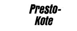 PRESTO-KOTE trademark