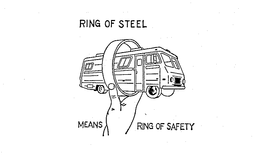 RING OF STEEL MEANS RING OF SAFETY trademark