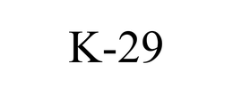 K-29 trademark