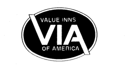 VIA VALUE INNS OF AMERICA trademark