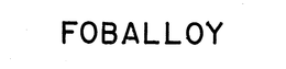 FOBALLOY trademark