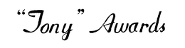 TONY AWARDS trademark