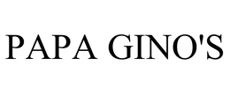 PAPA GINO'S trademark
