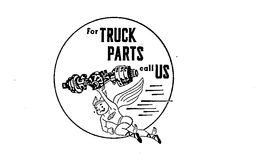 FOR TRUCK PARTS CALL US trademark