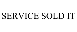 SERVICE SOLD IT trademark