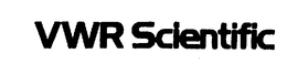 VWR SCIENTIFIC trademark